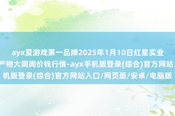 ayx爱游戏第一品牌2025年1月10日红星实业集团有限公司