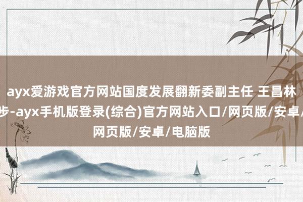 ayx爱游戏官方网站国度发展翻新委副主任 王昌林：下一步-ayx手机版登录(综合)官方网站入口/网页版/安卓/电脑版